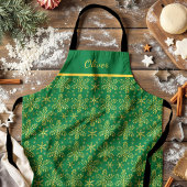 Green and Gold Personalized Schort