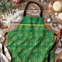 Green and Gold Personalized