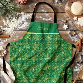 Green and Gold Personalized Schort
