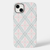 Green and pink pastel diamond pattern Case-Mate iPhone case (Achterkant)