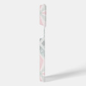 Green and pink pastel diamond pattern iPhone hoesje (Rechterkant)