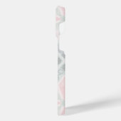 Green and pink pastel diamond pattern iPhone hoesje (Linkerkant)