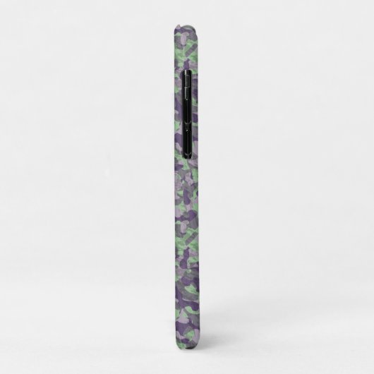 green and purple camo abstract Case-Mate iPhone case (Achterkant/links)
