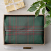 Green and Red Plaid Holiday Tissue Paper Tissuepapier (Geschenk)
