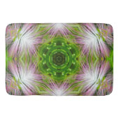 GREEN AND WHITE ABSTRACT DRAWING. SAMER BRASIL. 2 BADMAT (Voorkant)