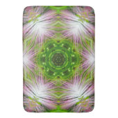 GREEN AND WHITE ABSTRACT DRAWING. SAMER BRASIL. 2 BADMAT (Voorkant Verticaal)