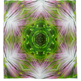 GREEN AND WHITE ABSTRACT DRAWING. SAMER BRASIL. 2 DOUCHEGORDIJN