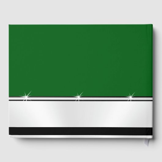 Green and White Class gastenboek (Achterkant)