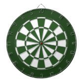 Green and White Dartbord (Voorkant)