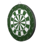 Green and White Dartbord (Voorkant Rechts)