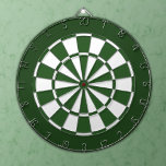 Green and White Dartbord<br><div class="desc">Green and white colored dart board.</div>