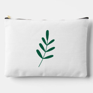 Green and White Minimalist Greenery  Etui