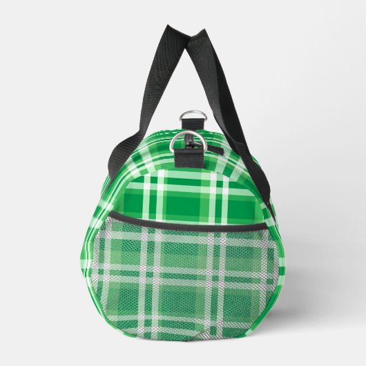 Green And White Plaid Plunjezak (Rechts)