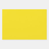 Green and Yellow Lemon Pattern Inpakpapier Vel (Voorkant 3)