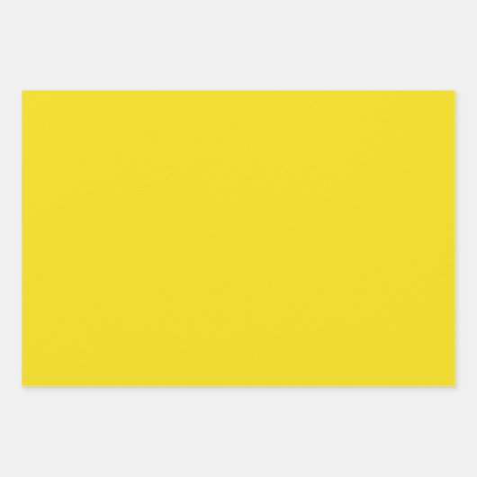 Green and Yellow Lemon Pattern Inpakpapier Vel (Voorkant 3)