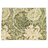 Green and Yellow William Morris Gift Bag Groot Cadeauzakje (Voorkant)