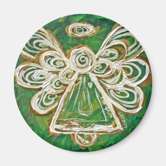 Green Angel Art Custom Magnet-cadeaus Magneet (Voorkant)