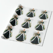 Green Angel Cadeaupapier (Uitgerold)