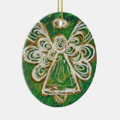 Green Angel Ornament (Rechts)