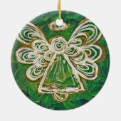 Green Angel Ornament (Achterkant)