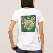 Green Angel T-shirt (Afbeelding op achterzijde) (Achterkant)