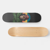 Green Angry Monkey Persoonlijk Skateboard (Horizontaal)