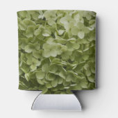 Green Annabelle Hydrangea Floral Wedding Favors Blikjeskoeler (Achterkant)