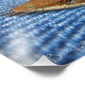 Green Anole Lizard Foto Afdruk (Hoek)