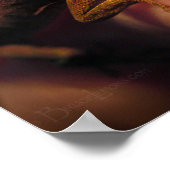 Green Anole Lizard Poster (Hoek)