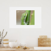 Green Anole Poster (Keuken)