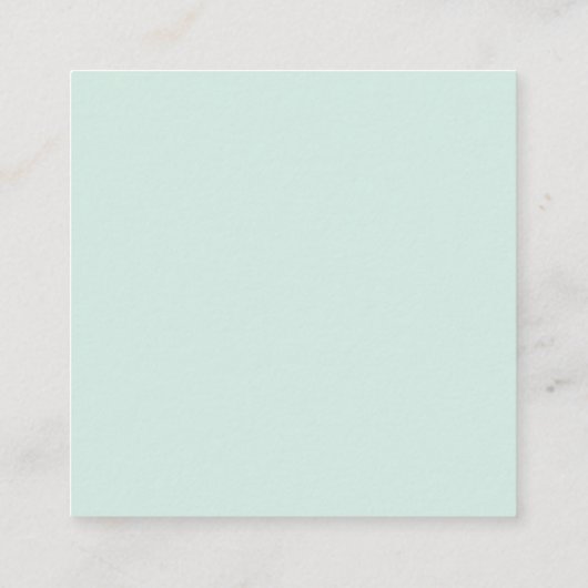 Green anole with Fuchsias Informatiekaartje (Achterkant)