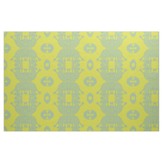 Green Aomba Monster Fabric Stof (Fat Quarter)