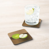 Green Apple-and-a-Half stilstaand leven Bier Onderzetter (Rechterzijde)