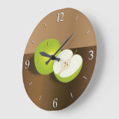 Green Apple-and-a-Half stilstaand leven Grote Klok (Hoek)