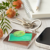 Green Apple and Journal Sleutelhanger (Voorkant Rechts)