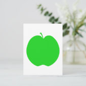 Green Apple. Briefkaart (Staand voorkant)