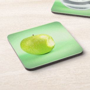 "Green Apple" Cute Photo. Bestel nu Bier Onderzetter