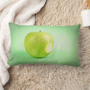 "Green Apple" Cute Photo. Bestel nu Kussen