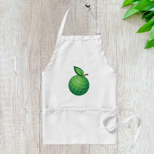 Green Apple Earth Environment Planet Standaard Schort