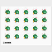 Green Apple House Stickers (Vel)