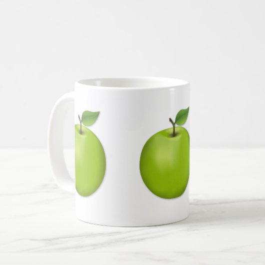 Green Apple Koffiemok (Voorkant links)