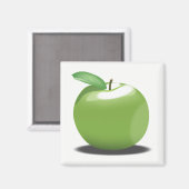 Green Apple Magneet (Voorkant / Achterkant)