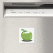 Green Apple Magneet (Insitu (Vaatwasser))