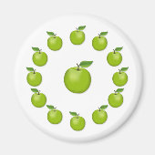 Green Apple Magnet (Voorkant)