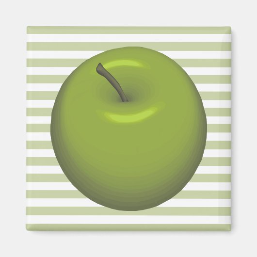 Green Apple Magnet (Voorkant)