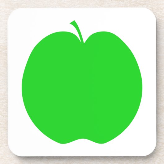 Green Apple. Onderzetter (Voorkant)