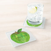Green Apple Onderzetter (Schuin)
