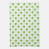 Green Apple Pattern Kitchen Towel Theedoek (Verticaal)