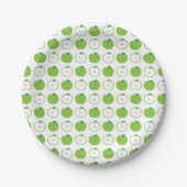 Green Apple Pattern Paper Bord (Voorkant)