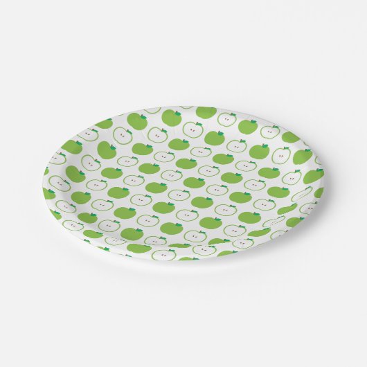 Green Apple Pattern Paper Bord (Gekanteld)
